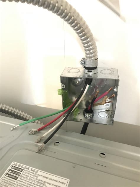 connect electric oven to outlet other than conduit box|wiring a 240v oven.